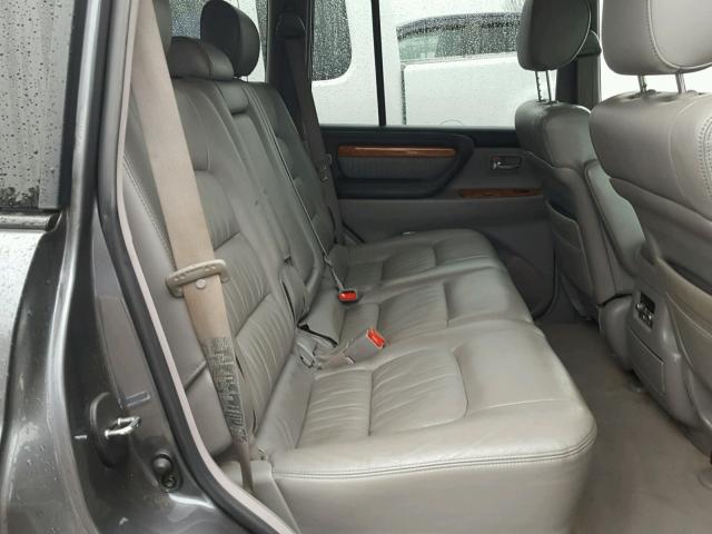 JTJHT00W264004791 - 2006 LEXUS LX 470 GRAY photo 6