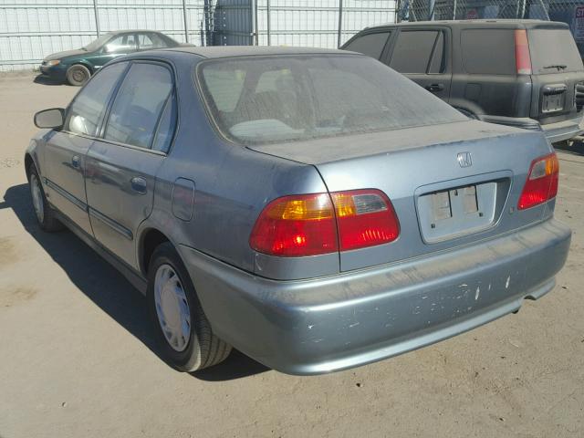 2HGEJ6619YH558105 - 2000 HONDA CIVIC BASE 蓝色 照片 3