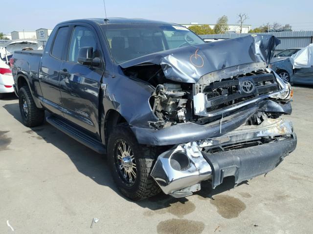 5TFRY5F10AX075965 - 2010 TOYOTA TUNDRA DOU BLUE photo 1