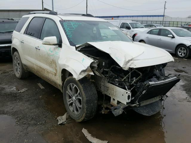 1GKKRRKD1DJ192214 - 2013 GMC ACADIA SLT თეთრი ფოტო 1