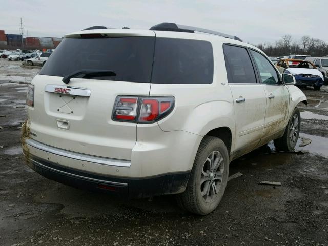 1GKKRRKD1DJ192214 - 2013 GMC ACADIA SLT თეთრი ფოტო 4