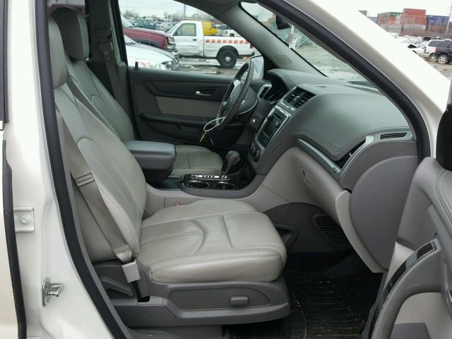 1GKKRRKD1DJ192214 - 2013 GMC ACADIA SLT თეთრი ფოტო 5