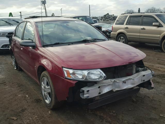 1G8AJ55F47Z157798 - 2007 SATURN ION LEVEL RED photo 1