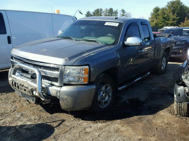 2GCEK19C681337789 - 2008 CHEVROLET SILVERADO GRAY photo 2