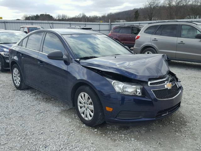 1G1PC5SH7B7131757 - 2011 CHEVROLET CRUZE LS BLACK photo 1