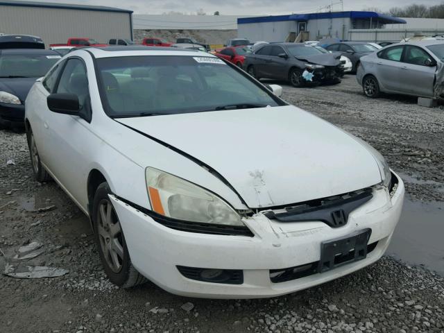 1HGCM82605A006241 - 2005 HONDA ACCORD EX WHITE photo 1