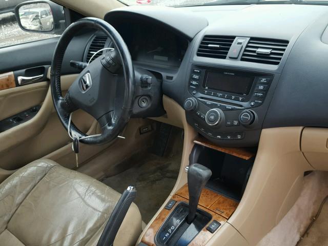 1HGCM82605A006241 - 2005 HONDA ACCORD EX WHITE photo 9