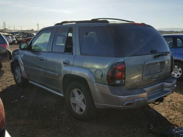 1GNDT13S732199687 - 2003 CHEVROLET TRAILBLAZE GREEN photo 3