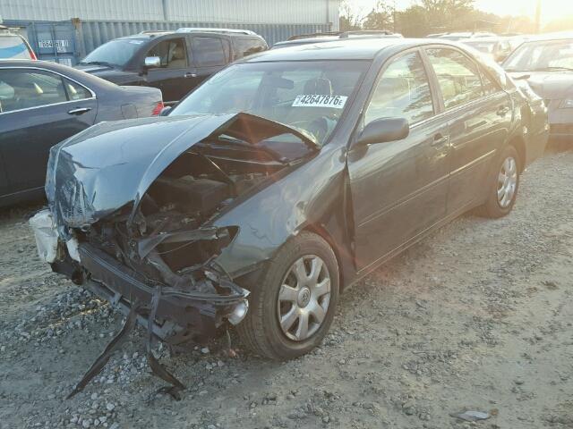 4T1BE32K24U341677 - 2004 TOYOTA CAMRY LE მწვანე ფოტო 2