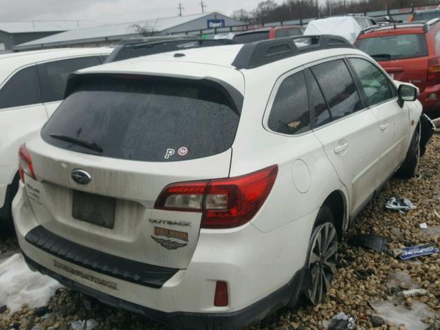 4S4BSBNC0F3260256 - 2015 SUBARU OUTBACK 2. WHITE photo 4