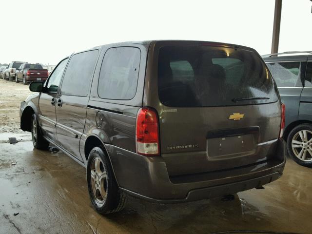 1GNDV23198D156102 - 2008 CHEVROLET UPLANDER L BROWN photo 3