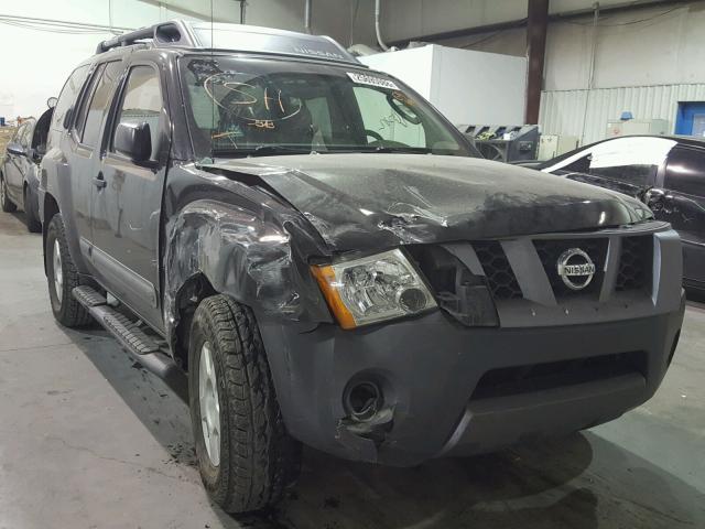 5N1AN08W85C652722 - 2005 NISSAN XTERRA OFF GRAY photo 1