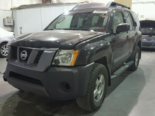 5N1AN08W85C652722 - 2005 NISSAN XTERRA OFF GRAY photo 2