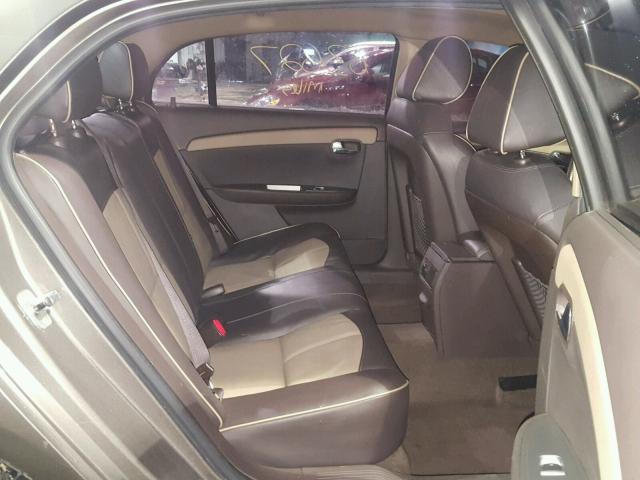 1G1ZE5E75AF207681 - 2010 CHEVROLET MALIBU LTZ 棕色 照片 6
