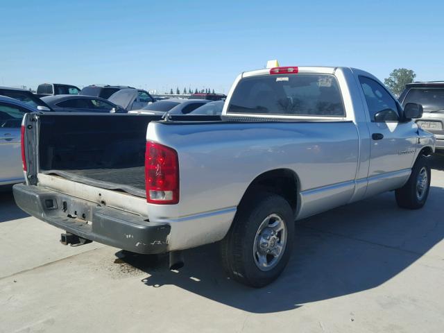 3D7KR26C56G131480 - 2006 DODGE RAM 2500 S SILVER photo 4