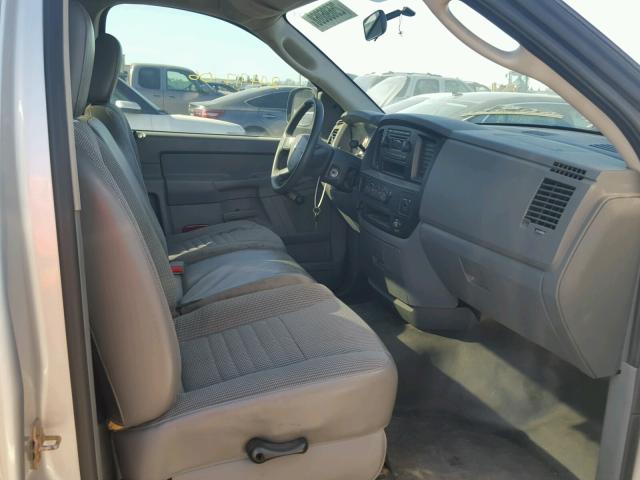 3D7KR26C56G131480 - 2006 DODGE RAM 2500 S SILVER photo 5