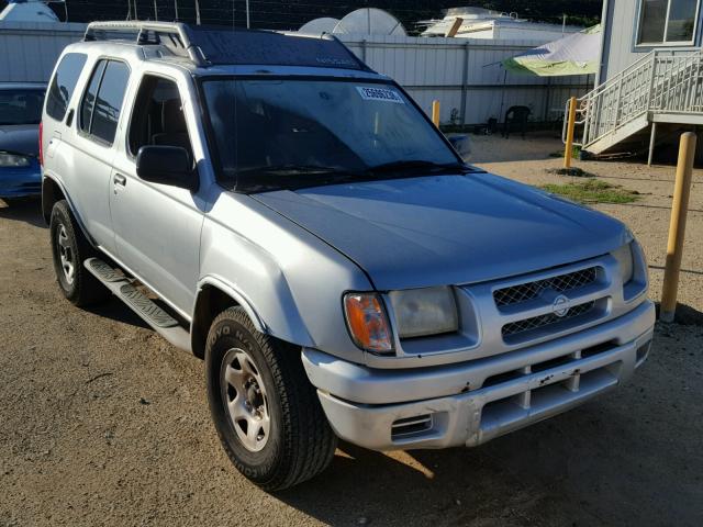 5N1ED28T3YC515066 - 2000 NISSAN XTERRA XE SILVER photo 1