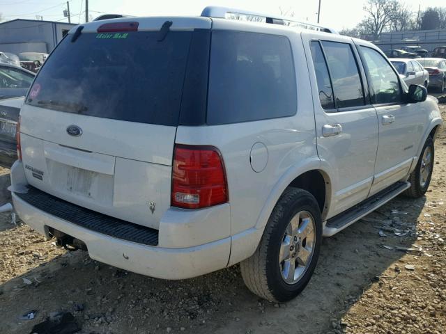 1FMZU75W24ZA86331 - 2004 FORD EXPLORER L WHITE photo 4