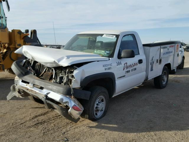 1GCHK24U96E143384 - 2006 CHEVROLET SILVERADO GRAY photo 2