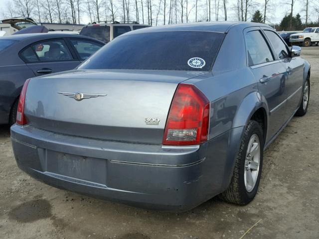 2C3LA53G07H653292 - 2007 CHRYSLER 300 TOURIN GRAY photo 4