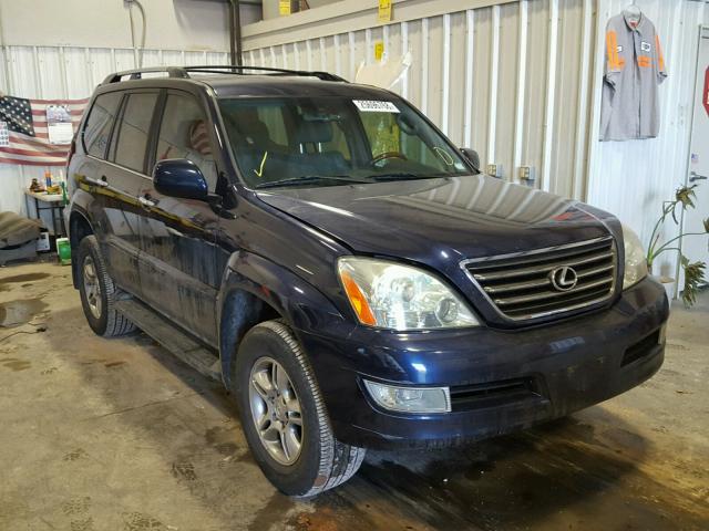 JTJBT20X490177816 - 2009 LEXUS GX 470 PURPLE photo 1