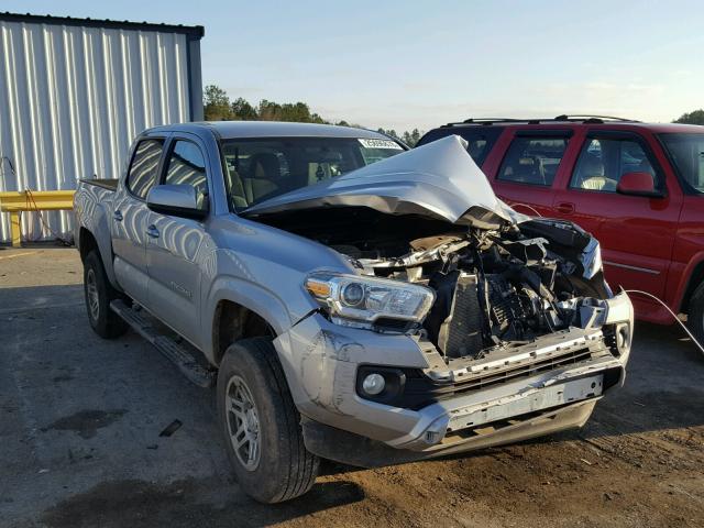 5TFAZ5CN6GX013173 - 2016 TOYOTA TACOMA DOU SILVER photo 1