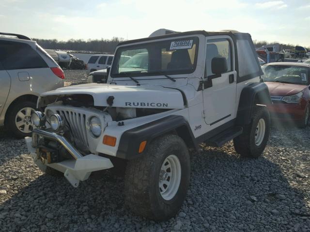 1J4FA69S23P327956 - 2003 JEEP WRANGLER / WHITE photo 2