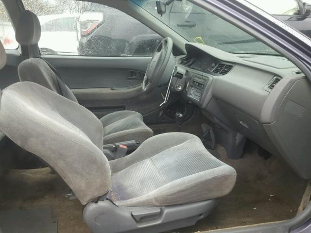 2HGEJ1220SH540133 - 1995 HONDA CIVIC EX GRAY photo 5