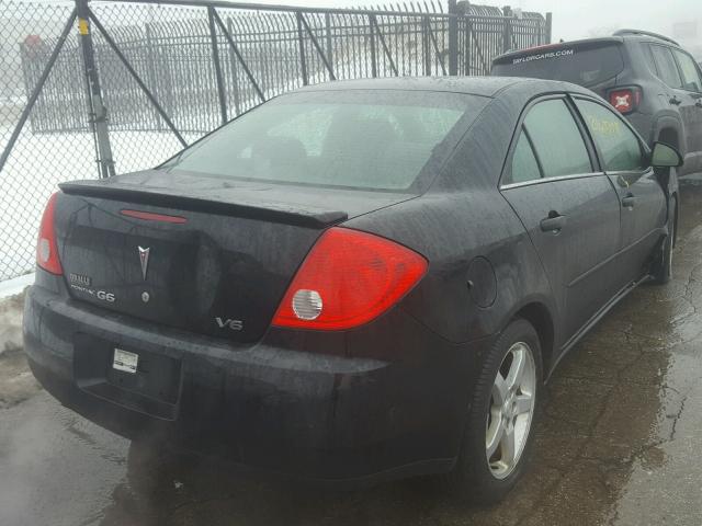 1G2ZG58N474277676 - 2007 PONTIAC G6 BASE BLACK photo 4