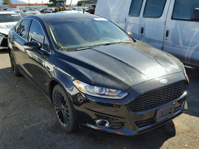 3FA6P0K98ER294150 - 2014 FORD FUSION TIT BLACK photo 1