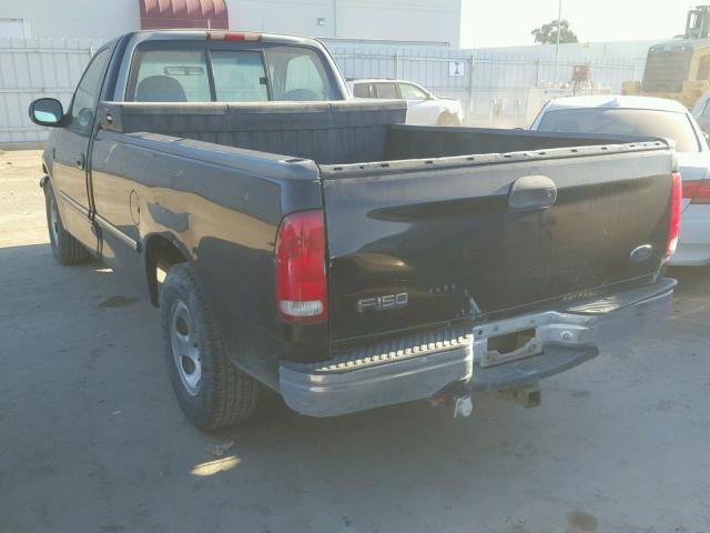 1FTZF176XWNA88072 - 1998 FORD F150 BLACK photo 3