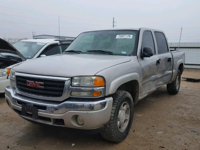 2GTEK13TX51188887 - 2005 GMC NEW SIERRA SILVER photo 2