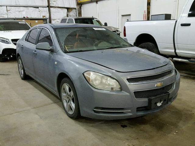 1G1ZH57B28F182015 - 2008 CHEVROLET MALIBU 1LT BLUE photo 1