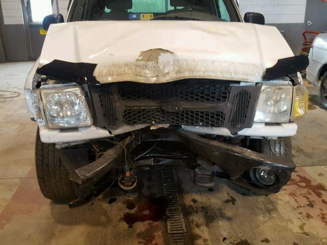 1FMZU77EX2UA99407 - 2002 FORD EXPLORER S WHITE photo 9