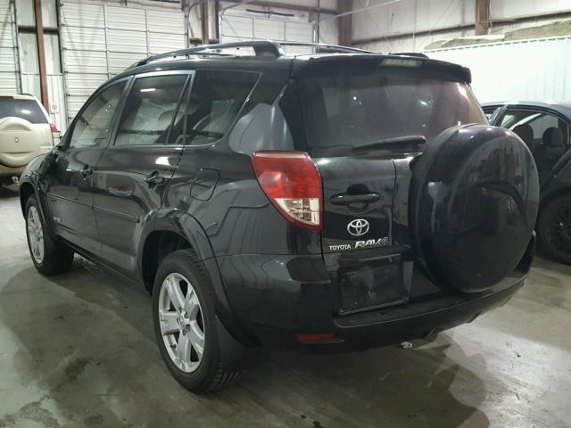 JTMZD32V585115679 - 2008 TOYOTA RAV4 SPORT BLACK photo 3