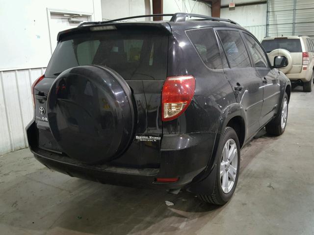 JTMZD32V585115679 - 2008 TOYOTA RAV4 SPORT BLACK photo 4