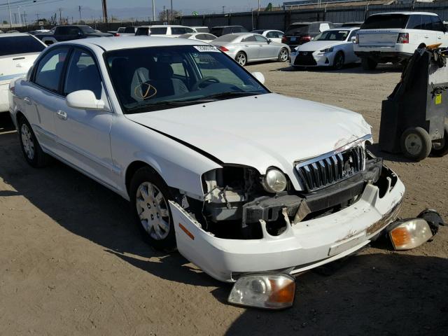 KNAGD126235194125 - 2003 KIA OPTIMA LX WHITE photo 1