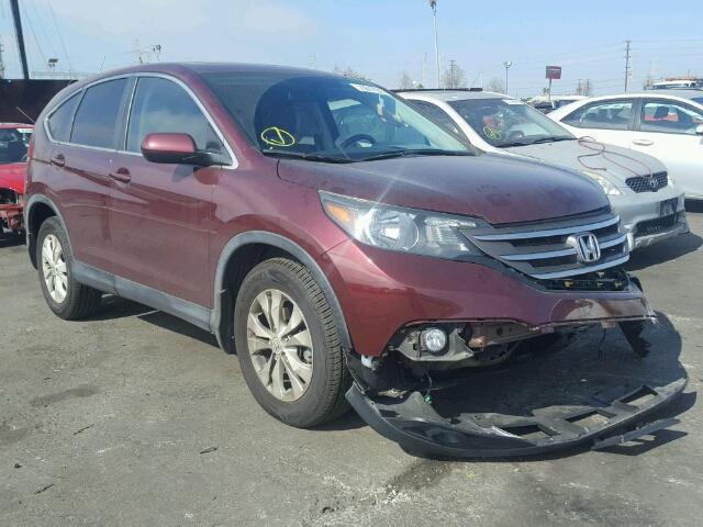 5J6RM3H58EL044566 - 2014 HONDA CR-V EX BURGUNDY photo 1