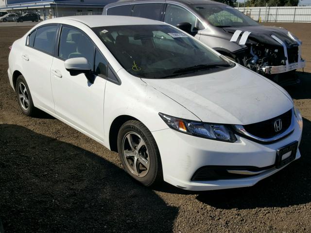 19XFB2F73FE242561 - 2015 HONDA CIVIC SE WHITE photo 1