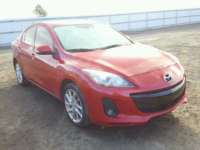 JM1BL1V59C1670350 - 2012 MAZDA 3 S RED photo 1