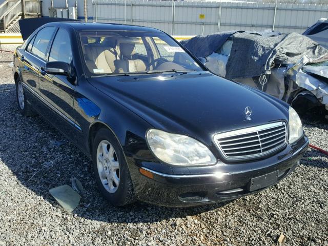 WDBNG70J72A256926 - 2002 MERCEDES-BENZ S 430 BLACK photo 1