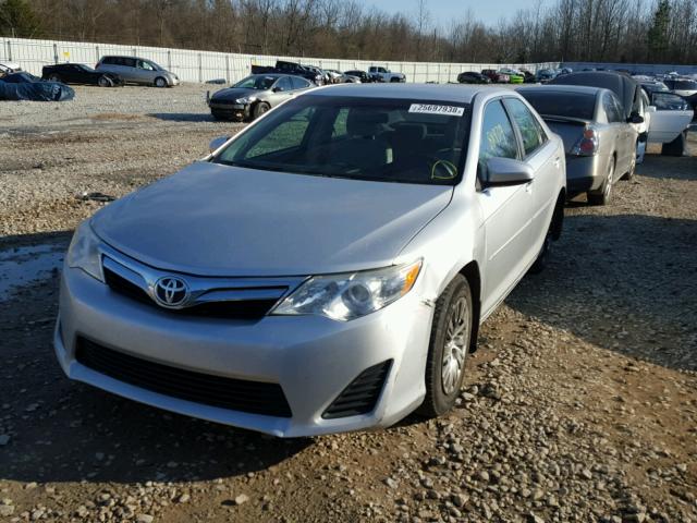 4T1BF1FK6CU035849 - 2012 TOYOTA CAMRY BASE SILVER photo 2