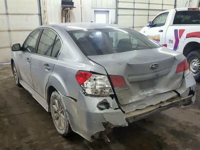 4S3BMCA65C3014738 - 2012 SUBARU LEGACY 2.5 SILVER photo 3