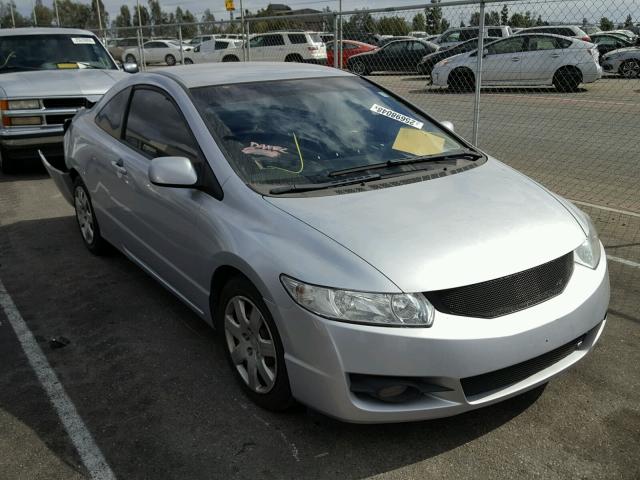 2HGFG1A64AH523373 - 2010 HONDA CIVIC LX SILVER photo 1