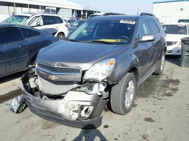 2GNALDEK8C6253874 - 2012 CHEVROLET EQUINOX LT BROWN photo 2