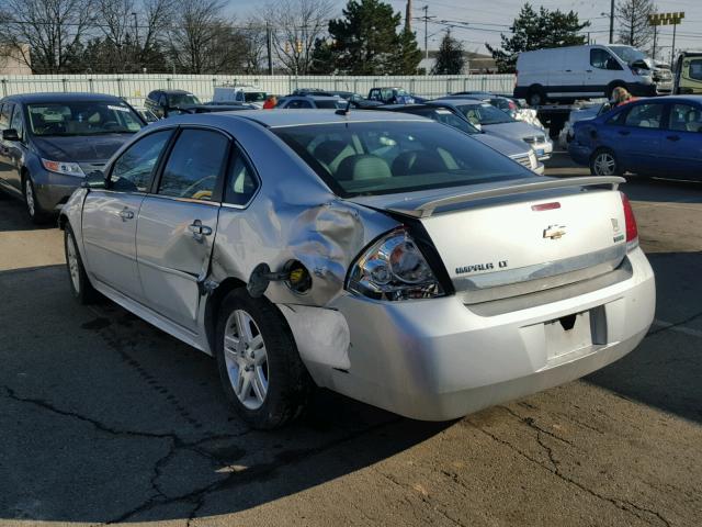 2G1WB5EK0B1176543 - 2011 CHEVROLET IMPALA LT SILVER photo 3