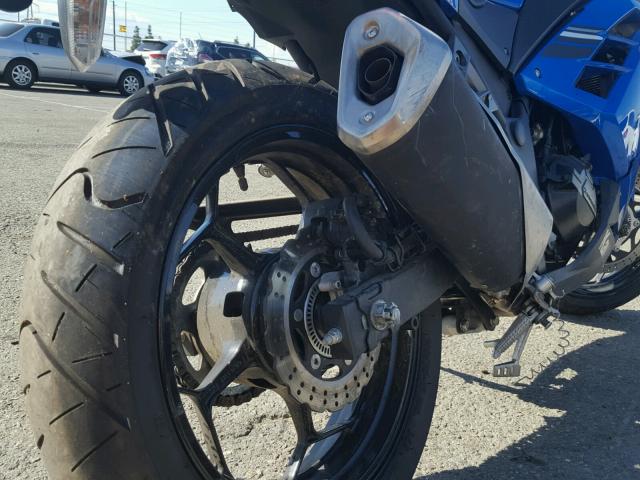 JKAEX8B19HDA34848 - 2017 KAWASAKI EX300 B BLUE photo 9