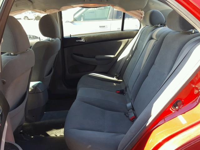 1HGCM56327A109310 - 2007 HONDA ACCORD SE RED photo 6