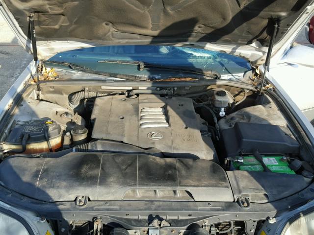 JT8BH28F5Y0171066 - 2000 LEXUS LS 400 SILVER photo 7