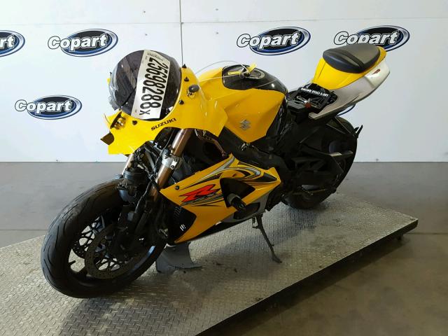 JS1GT77A972106002 - 2007 SUZUKI GSX-R1000 YELLOW photo 2